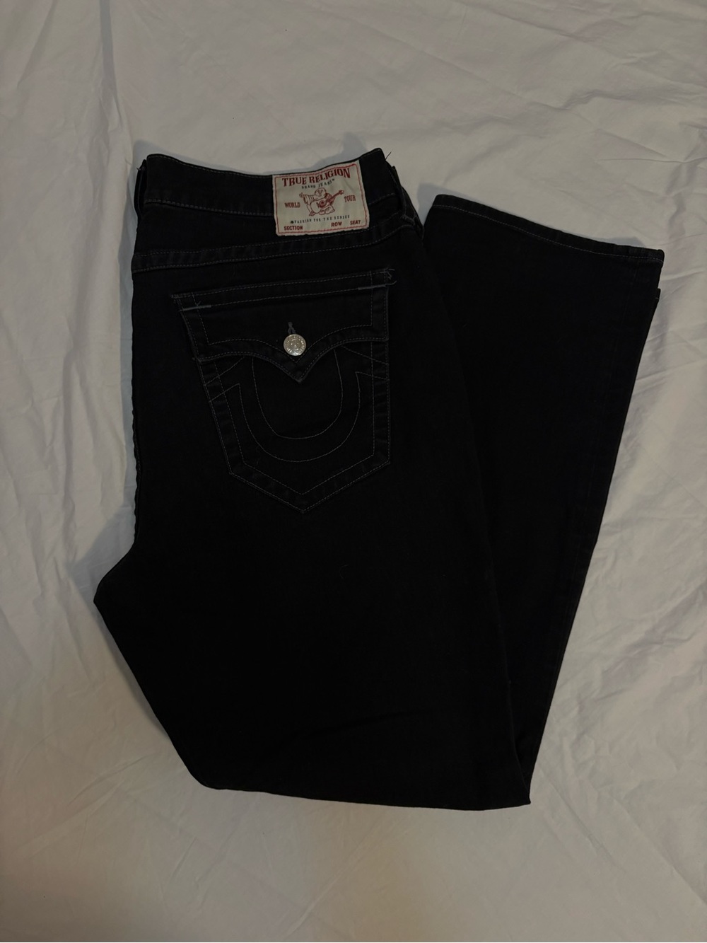 True Religion Ricky jean in black
